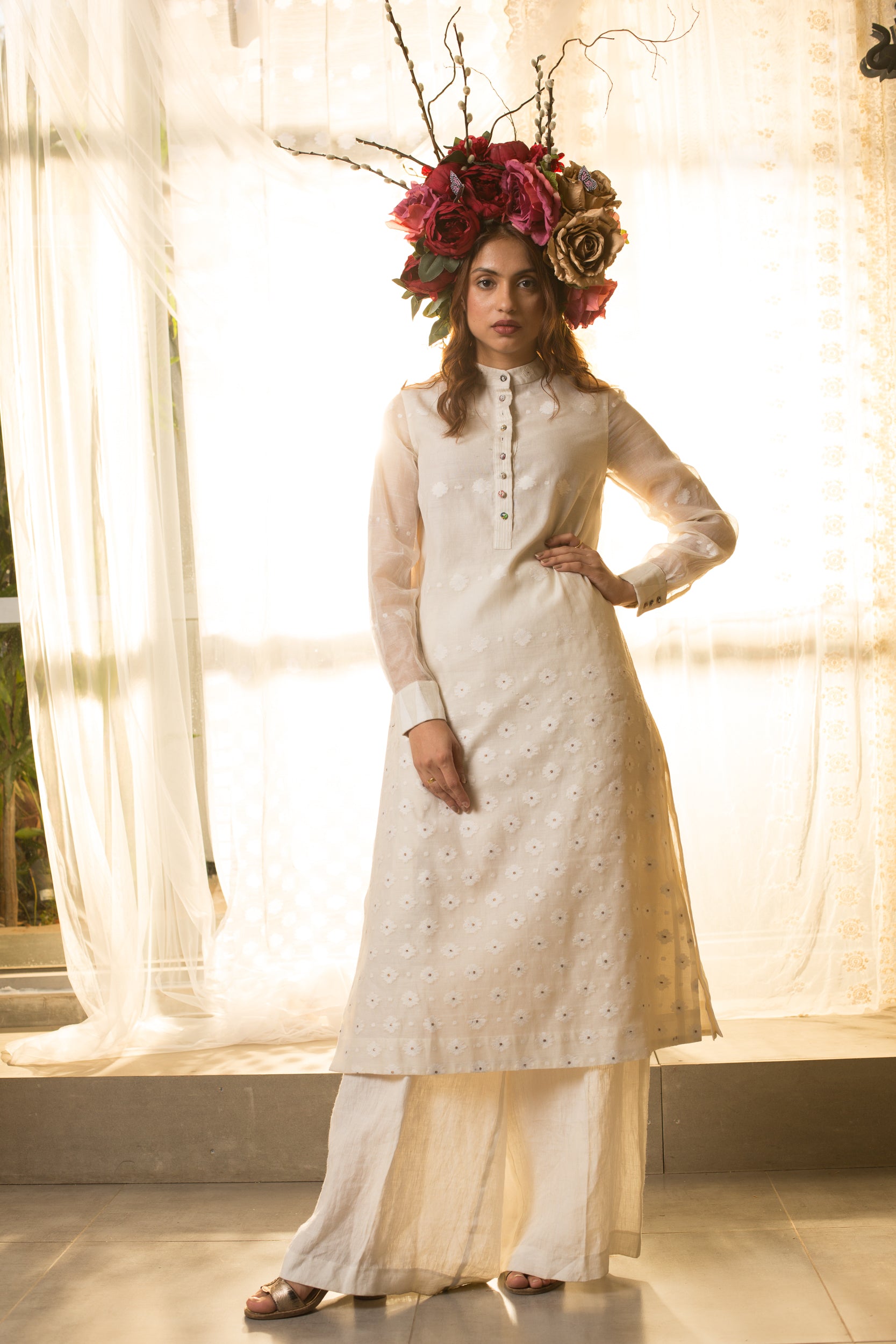 Shop Womens Tunic Dress | Full Sleeve Kurta for Women | Tunic Kurti Online 