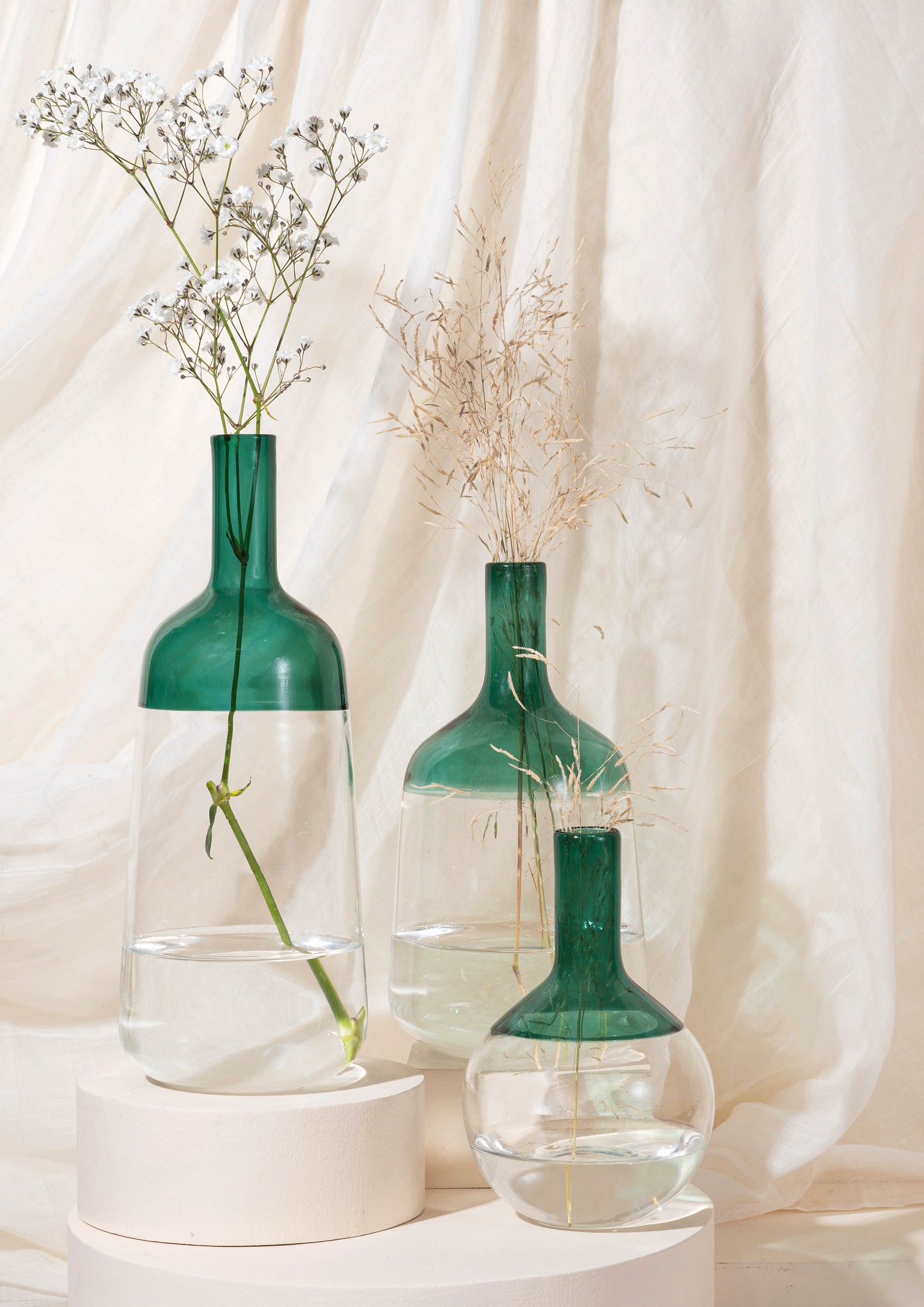 Iris vase - Teal - Small | Medium | Big