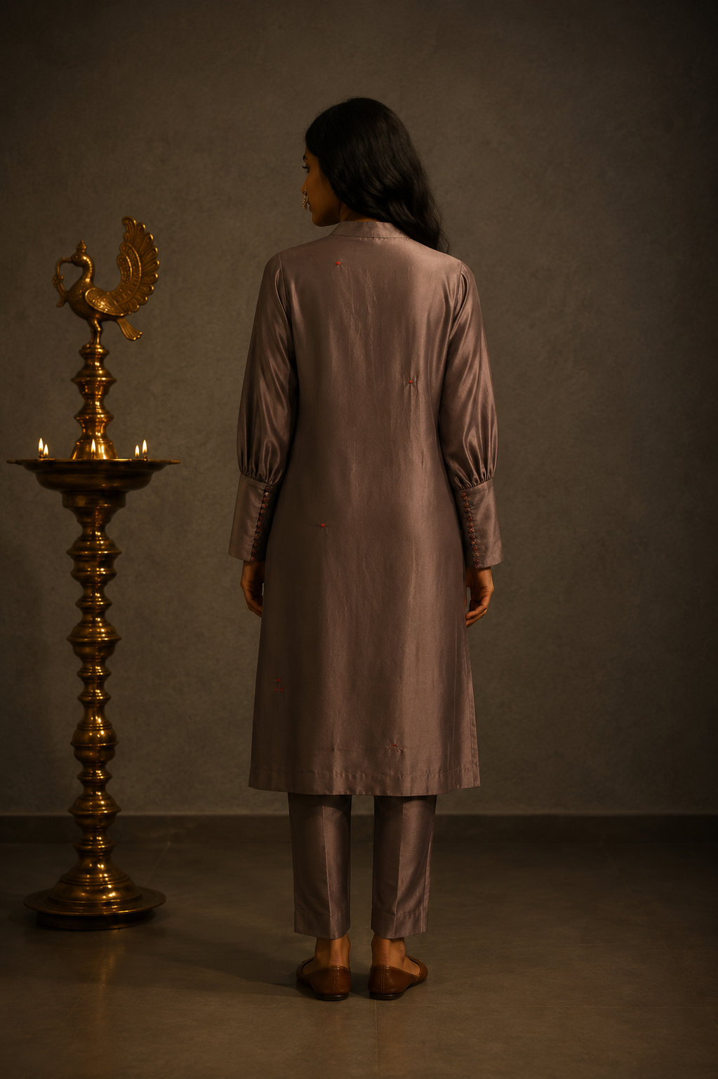 Manah Kurta Set Clay
