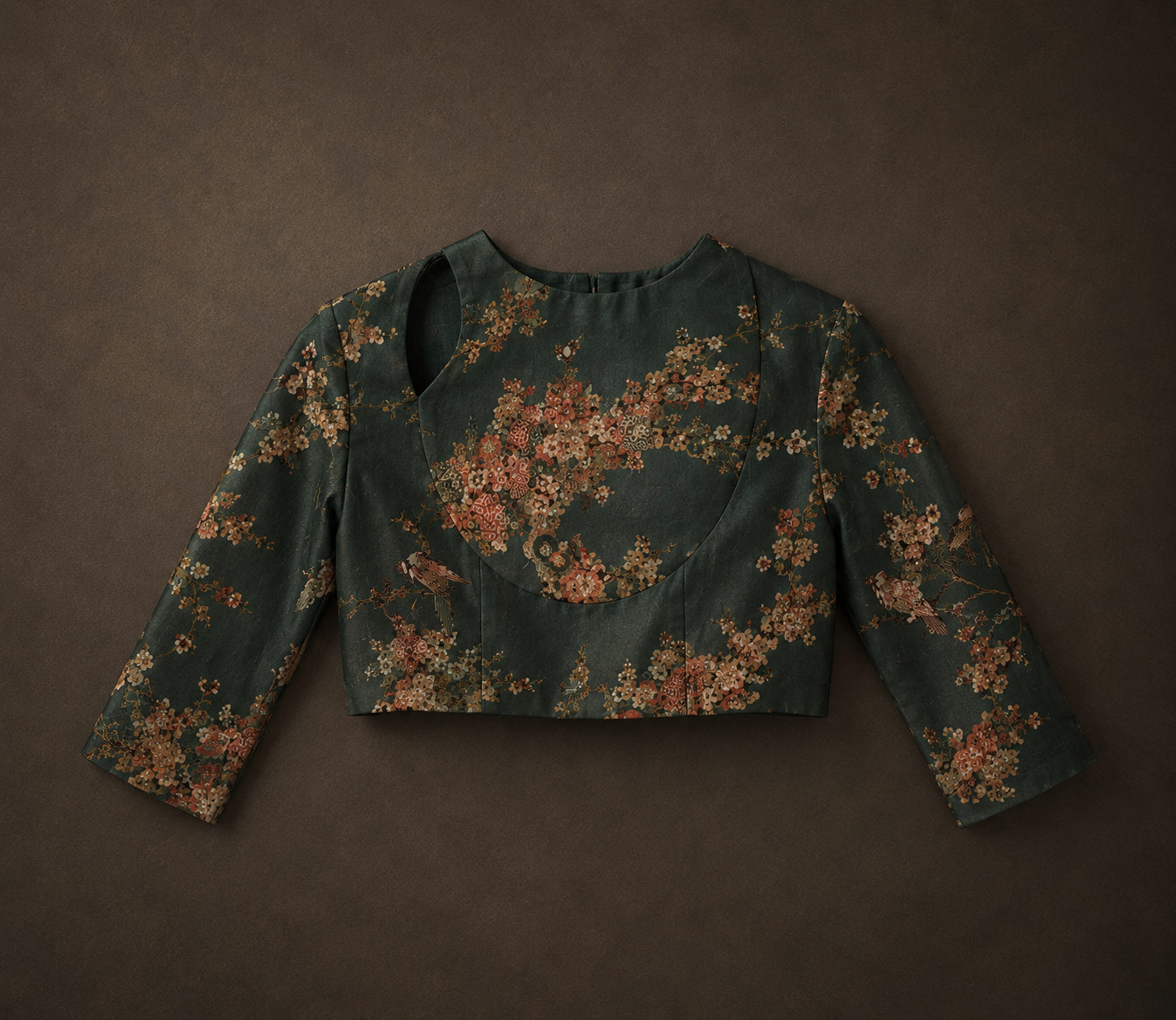 Uma Blouse Heirloom Green