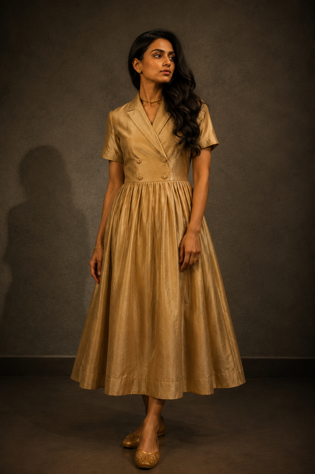 Eha Gold Dress (Copy)