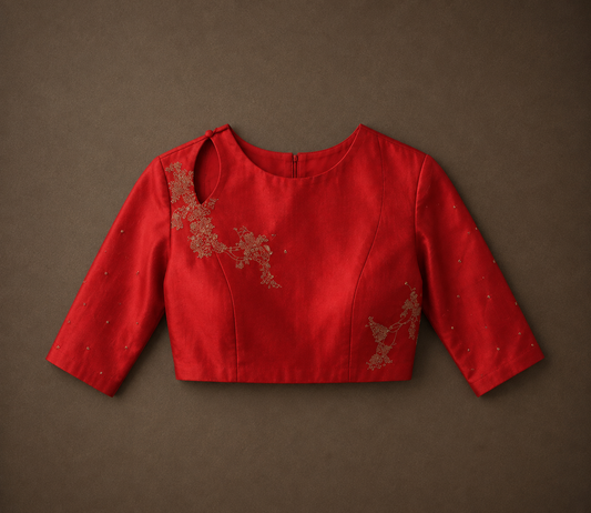 Pavi Blouse Red