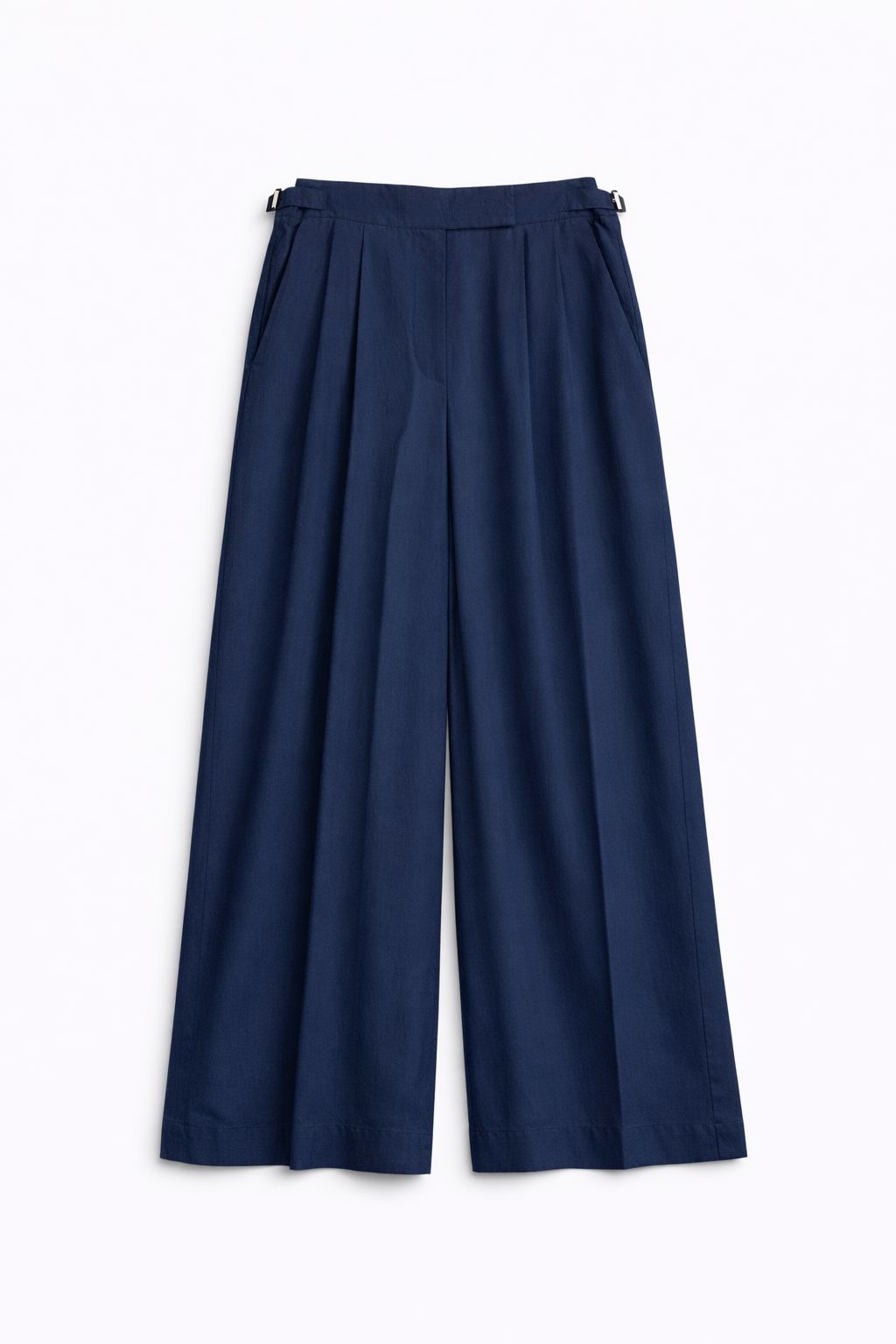 HRIDAYA PLEATED TROUSER NAVY