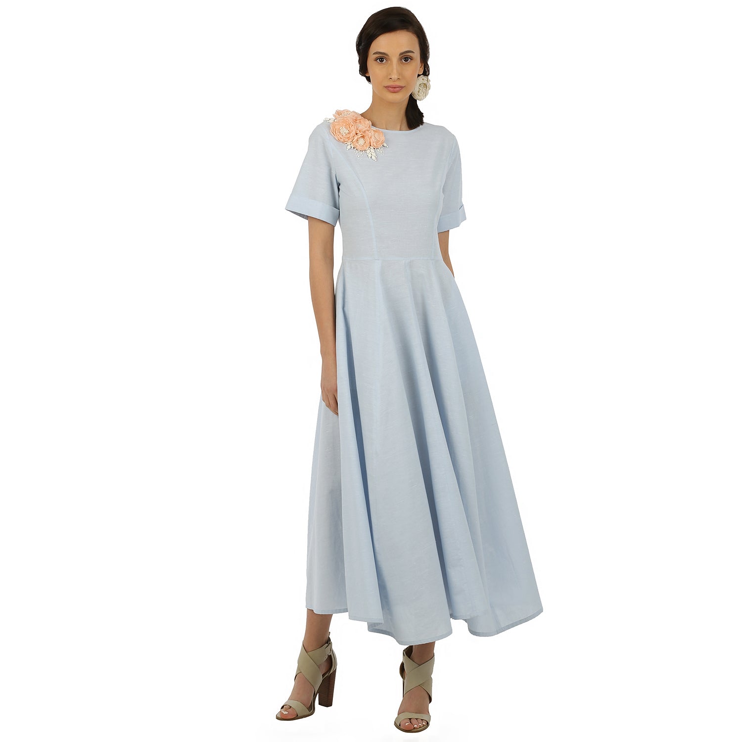 House of Three's Luxury panel dress for women