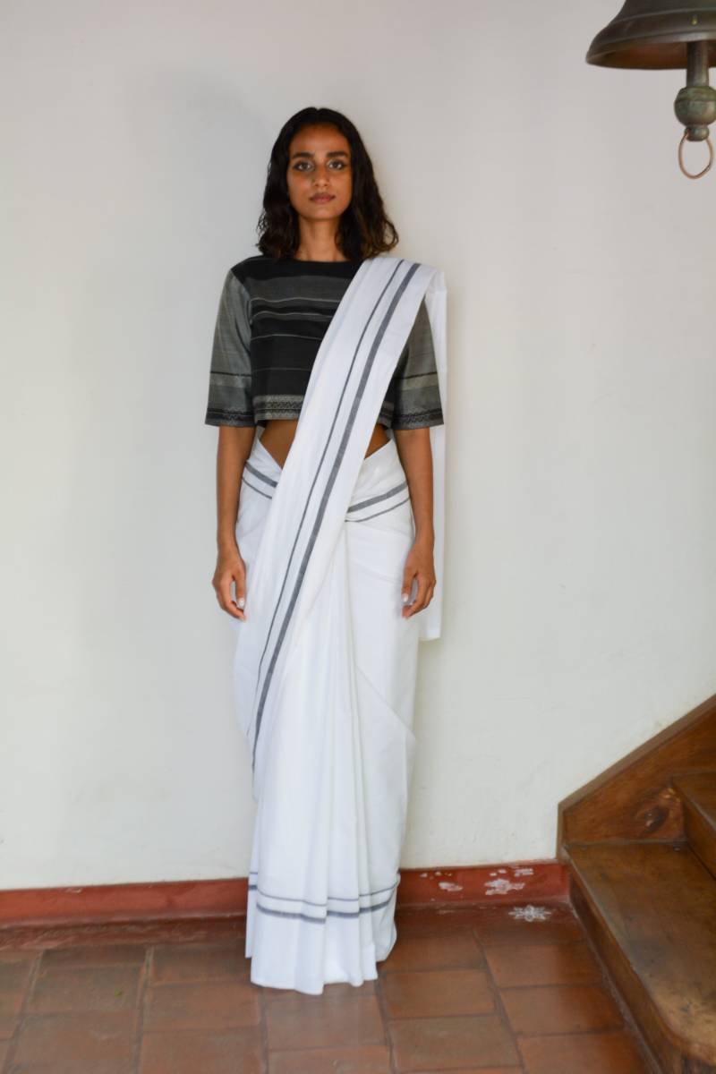 premium cotton sarees - House Of Three