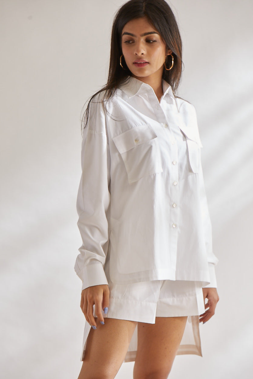 double pocket shirts for women |House of Three