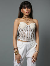Load image into Gallery viewer,  womens corset top | House of Three
