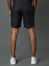Load image into Gallery viewer, MURAL SHORTS LINEN BLACK

