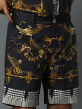 Load image into Gallery viewer, DRAVIDA JEWEL SHORTS BLACK POPLIN
