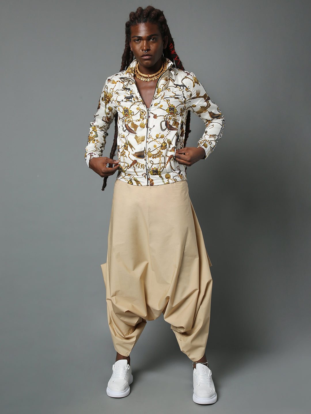 SKANDA DHOTI PANTS BEIGE