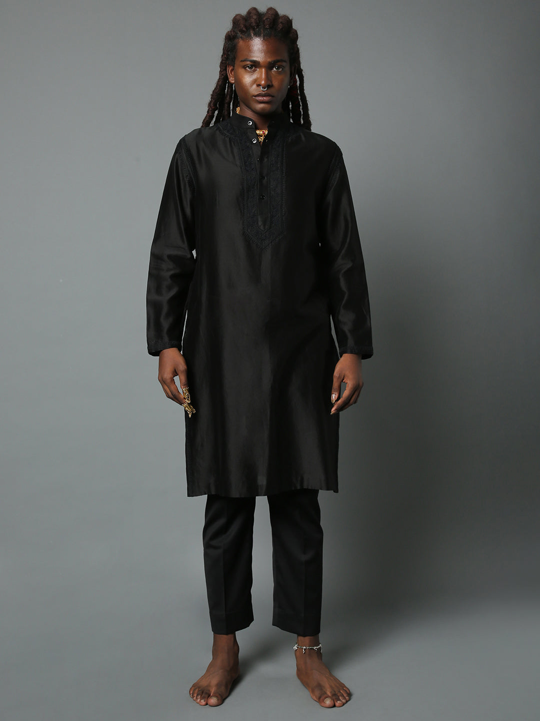 RAFI CHIKANKARI KURTA