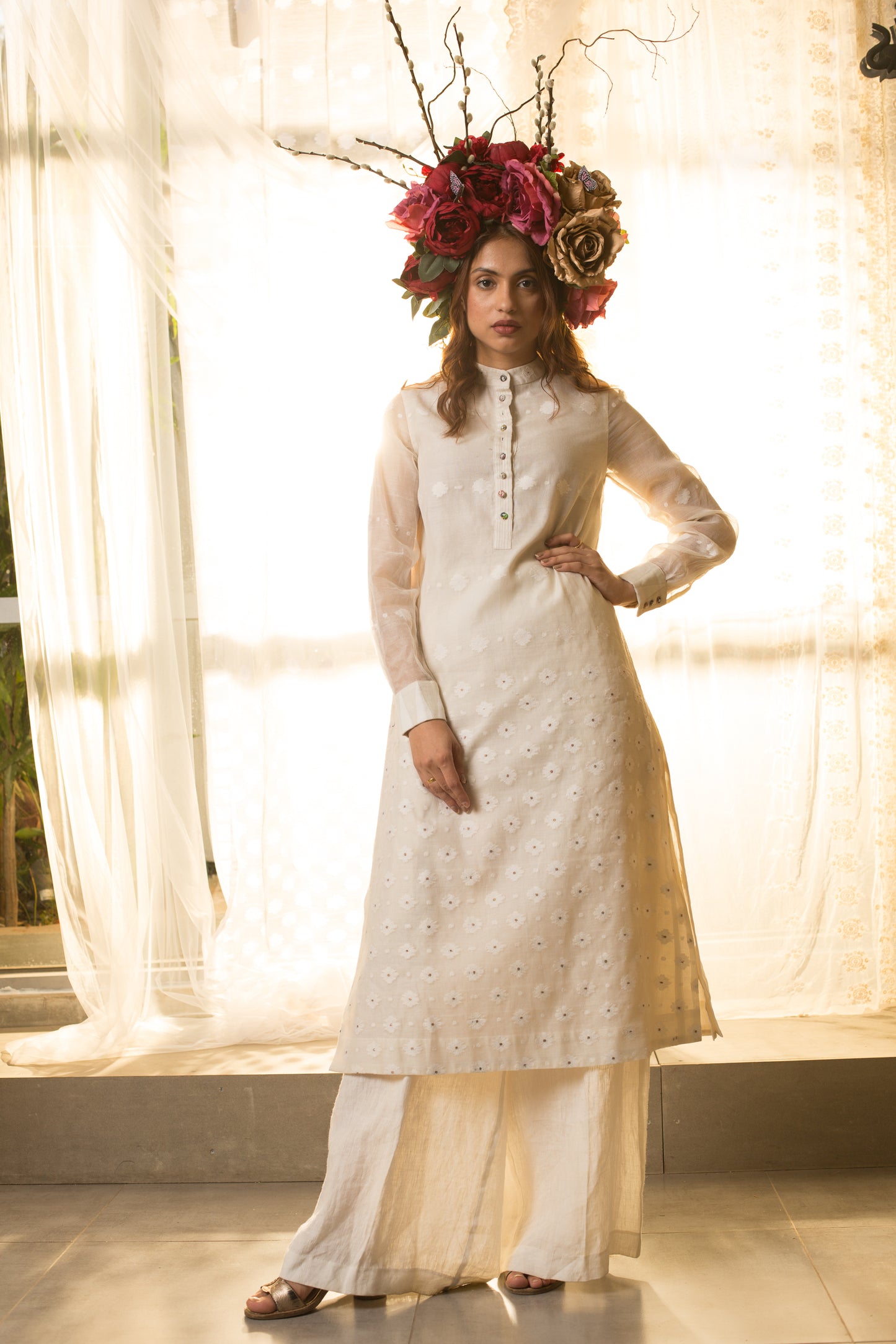 ASTER JAMDANI KURTA