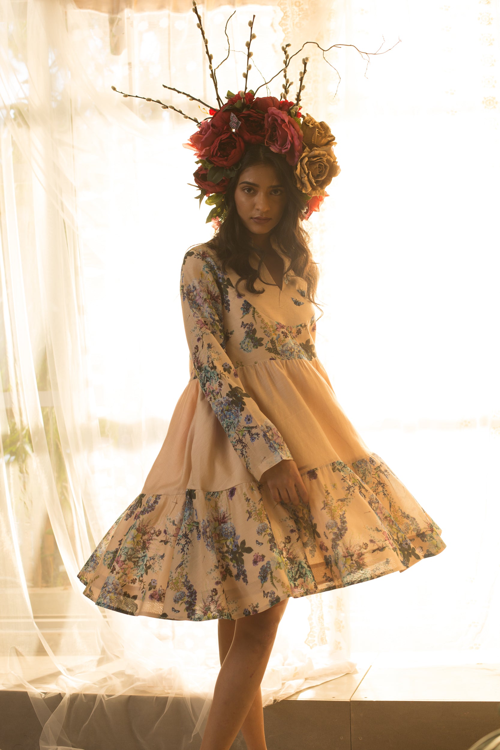 House of Three's Luxury  panel dress for women