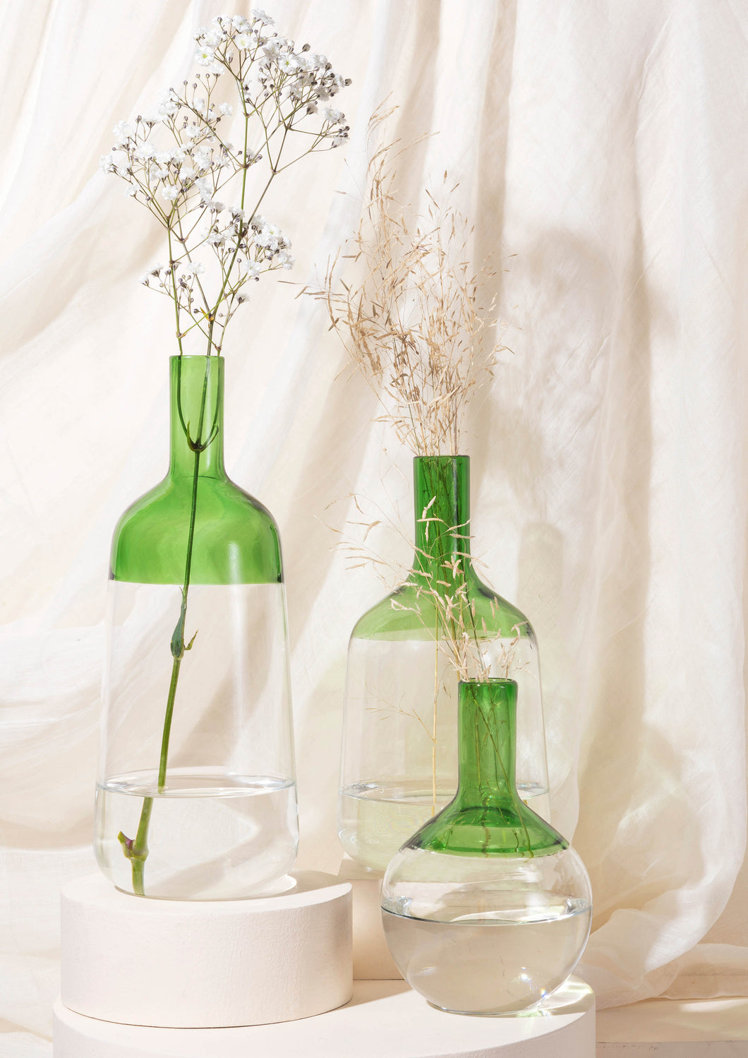 Iris vase - Green - Small | Medium | Big