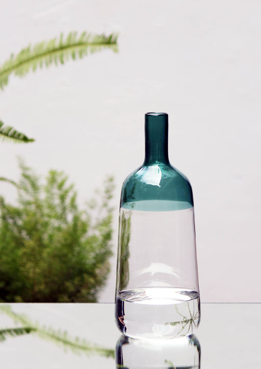 Iris Vase – Big - Teal