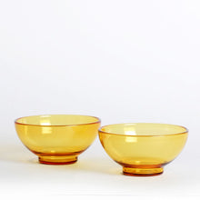 Load image into Gallery viewer, Juliette Chip n Dip Bowls  YELLOW (Set of 2 )
